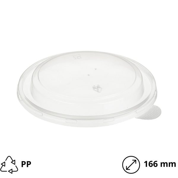 Poklopac PP za posudu papirnatu Tambien 1090 ml d=166 mm [100 kom/pak]