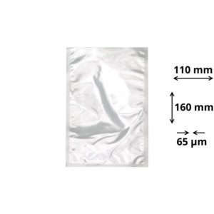 Vakumska vreća 110х160 mm, 65 µm [200 kom/pak]