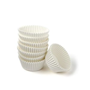 Papirni kalupi d=50 mm h=25 mm bijeli (1000 kom/pak)