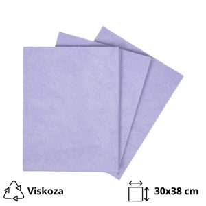 Krpa od viskoze univerzalna 30×38 cm plava 3 kom/pak