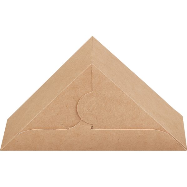 Sendvič posuda s prozorom ECO SANDWICH 130x130x70 mm kraft (50 kom/pak)