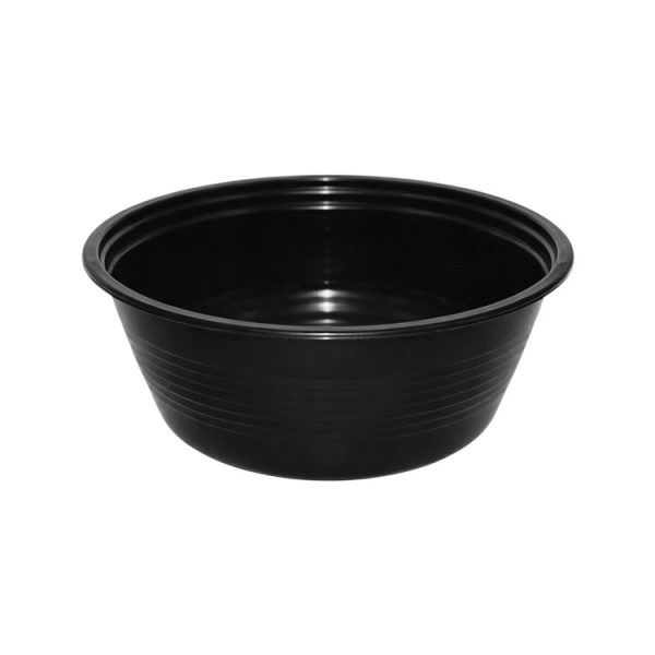 Posuda PP 500 ml d=144 mm h=52 mm crna