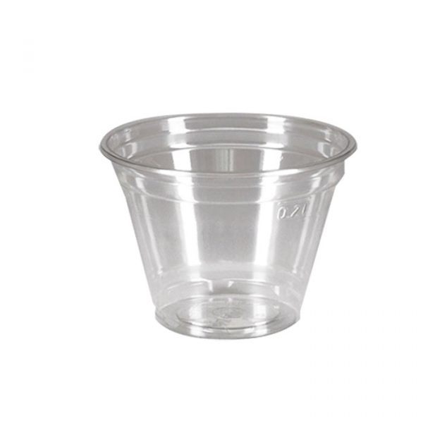 Čaša za desert PET 270 ml d=95 mm prozirna (50 kom/pak)