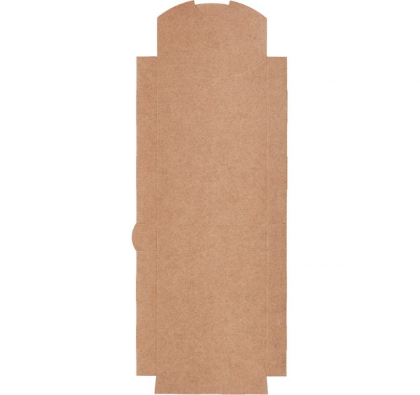 Kutija za tortille, wrap 210x80x60 mm kraft (50 kom/pak)