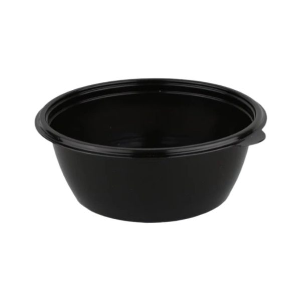 Posuda PP 500 ml d=144 mm h=59 mm crna, bez poklopca [45 kom/pak]