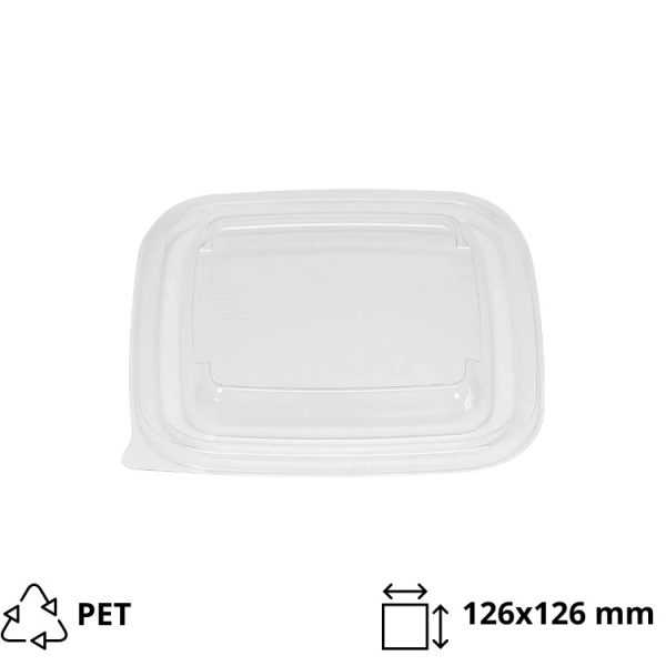 Poklopac PET 126х126 mm [40 kom/pak]