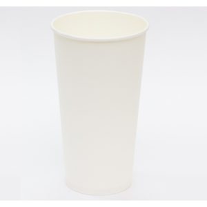 Čaša papirnata 500 ml d=90 mm 1-slojna bijela (50 kom/pak)