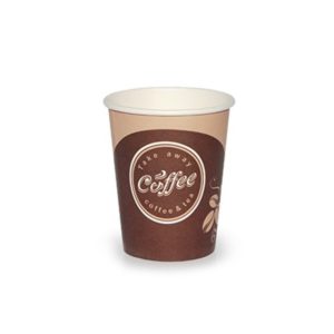 Čaša papirnata 250 ml d=80 mm 1-slojni Coffee take away (50 kom/pak)