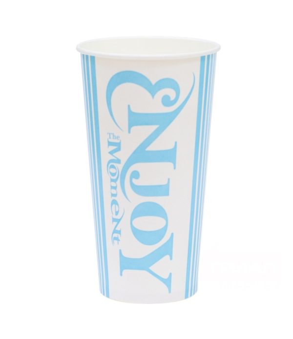 Čaša papirnata 500 ml d=90 mm 1-slojna Enjoy the Moment za hladno piće (50 kom/pak)