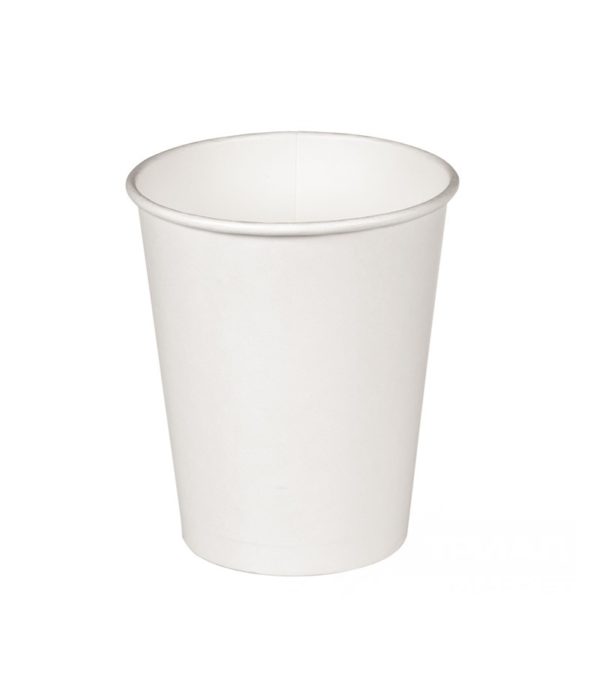 Čaša papirnata 300 ml d=90 mm 1-slojna bijela (50 kom/pak)