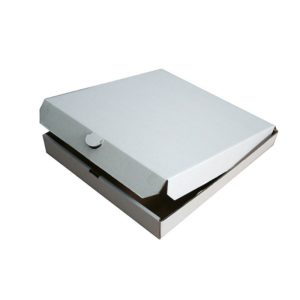 Kutija za pizzu 410x410x40 mm mikro valovit karton (50 kom/pak)