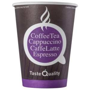 Čaša papirnata 300 ml d=90 mm 1-slojna TQ (50 kom/pak)