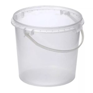 Kantica sa drškom PP 1 L d=131 mm h=120 mm (25 kom/pak)