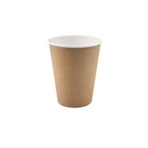 Čaša papirnata 350 ml d=90 mm 1-slojna kraft (37 kom/pak)