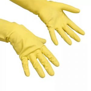 Gumene rukavice Vileda Contract žute XL