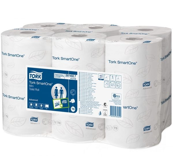 Toaletni papir 2-sli 111m Tork SmartOne® Mini (472193)