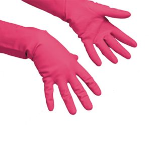 Gumene rukavice Vileda multipurpose crvene L