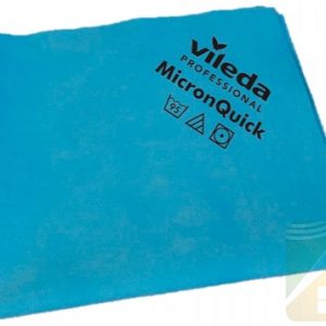 Krpa od mikrovlakana Vileda MicronQuick 38×40 cm plava 5 kom/pak (152109/152105)