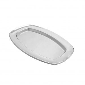 Poslužavnik PET Gold Plast 330×240 mm srebrna (5 kom/pak)