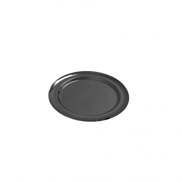 Poslužavnik PET Gold Plast d=270 mm crni (5 kom/pak)
