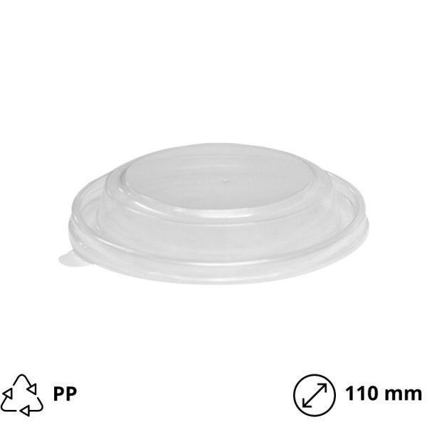 Poklopac PP za papirnatu posudu Tambien 380/520 ml d=110 mm [50 kom/pak]