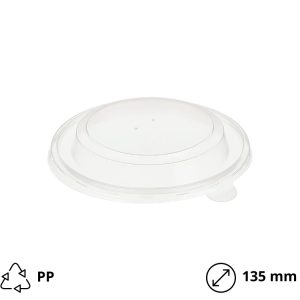 Poklopac PP za papirnatu posudu Tambien 720 ml d=135 mm [50 kom/pak]