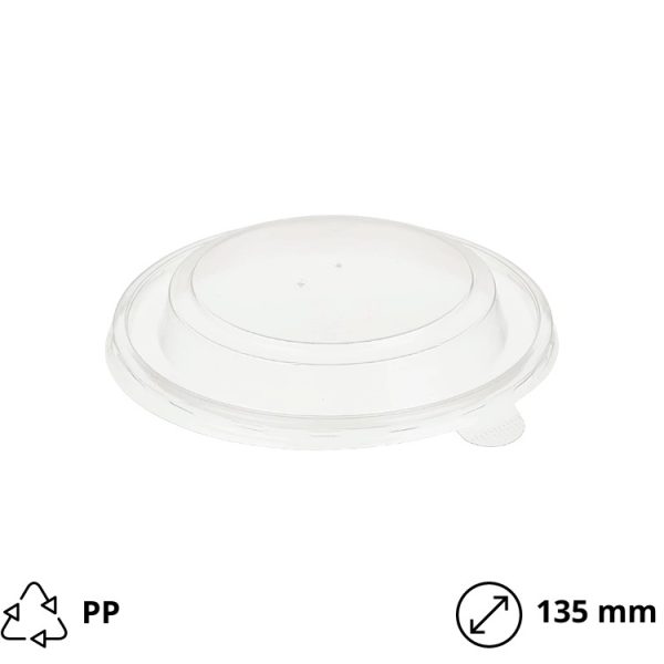 Poklopac PP za papirnatu posudu Tambien 720 ml d=135 mm [50 kom/pak]