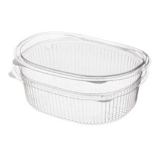 Posuda sa poklopcem PS 750 ml 175х149х64 mm prozirna (285 kom/pak)