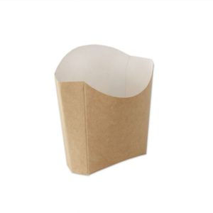 Kutija za pomfrit Ecoline 80x110x35 mm kraft (500 kom/pak)