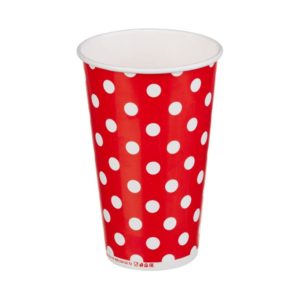 Čaša papirnata 400 ml d=90 mm 1-slojna Lollipop za hladna pića (50 kom/pak)