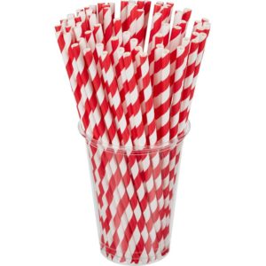 Slamke papirnate Tambien ECO Lollipop d=210 mm d=6 mm 100 kom/pak