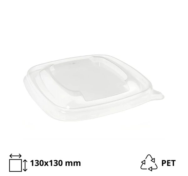 Poklopac PET Sabert 130×130 mm [50 kom/pak]