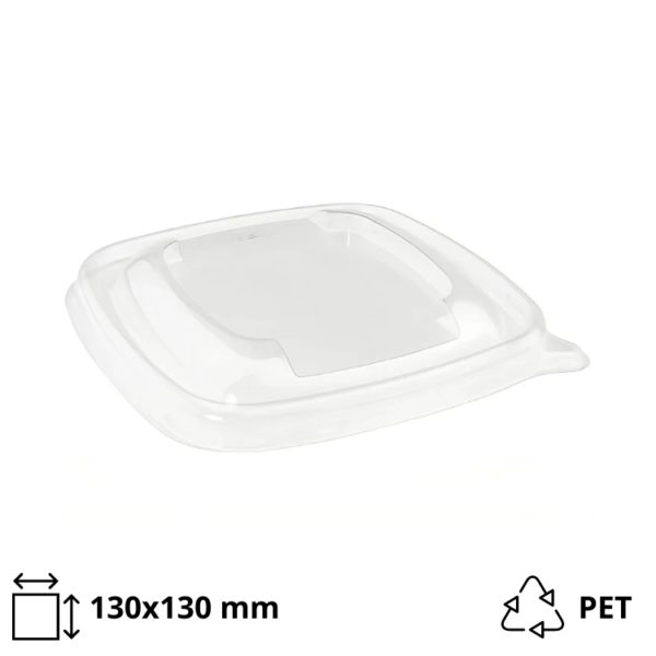 Poklopac PET Sabert 130×130 mm [50 kom/pak]