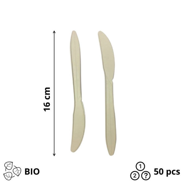 Nož BIO Tambien ECO 160 mm natur 50 kom