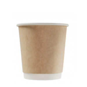 Čaša papirnata 250 ml d=80 mm 2-slojna kraft (25 kom/pak)