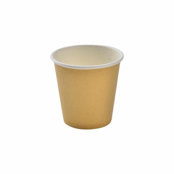 Čaša papirnata 85 ml d=62 mm 1-slojna kraft (40 kom/pak)