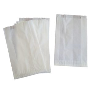 Papirnata vrećica 140х60х370 mm bijela (1000 kom/pak)