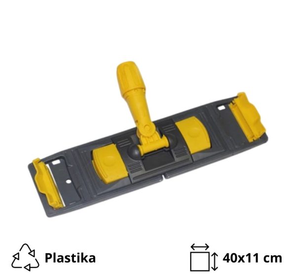 Držač mopa 40х11 cm džep/krilo od plastika (NPK195)