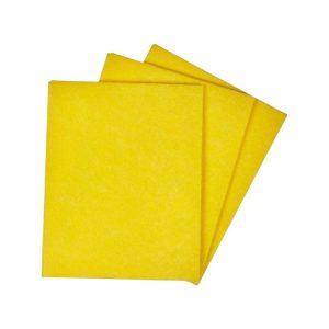 Krpa od viskoze univerzalna 30×38 cm žuta 3 kom/pak