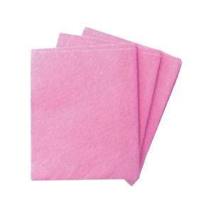 Krpa od viskoze univerzalna 30×38 cm ružičasta 3 kom
