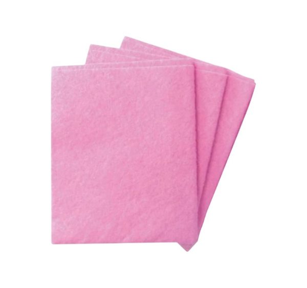 Krpa od viskoze univerzalna 30×38 cm ružičasta 3 kom