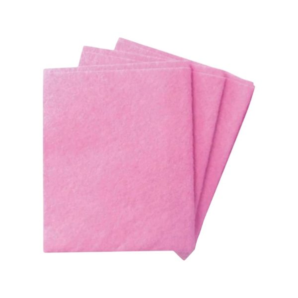 Krpa od viskoze univerzalna 30×38 cm ružičasta 3 kom