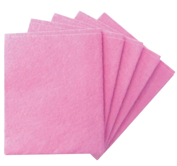 Krpa od viskoze univerzalna 30×38 cm ružičasta 5 kom