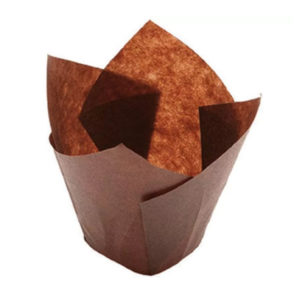 Papirni kalupi Tulipan 150/50, 200 kom / pak, smeđa