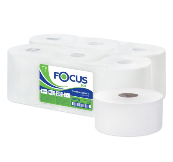 Toaletni papir 2 sl Focus Optimum bijeli 4 rok/pak (5036770)