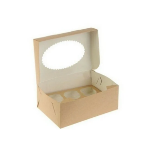 Kutija za muffine sa prozorom ECO MUF 250x170x100 mm (150 kom/pak)