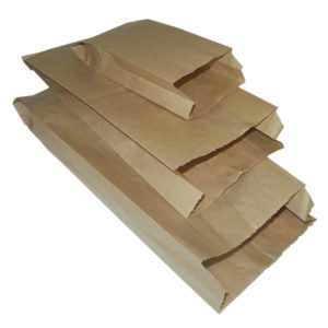 Papirnata vrećica 180x90x300 mm, kraft (2000 kom/pak)