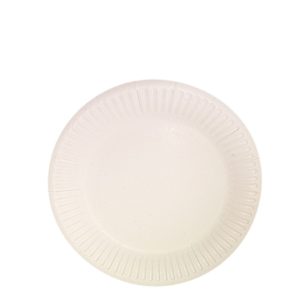 Papirnati tanjur d=230 mm Snack Plate bijeli biolaminiran (100 kom/pak)