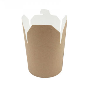 Papirnata posuda za WOK 750 ml kraft (50 kom/pak)