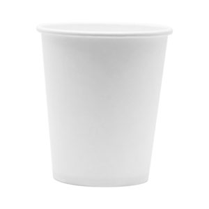 Čaša papirnata 185 ml d=73 mm 1-slojna bijela (100 kom/pak)